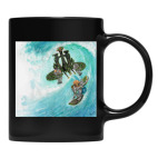 Кружка цветная UV-DTF