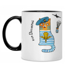 Кружка двухцветная