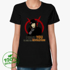 Женская футболка органик