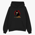 Толстовка худи оверсайз