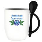 Кружка с ложкой