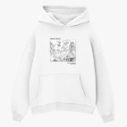 Толстовка худи оверсайз