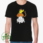 Мужская футболка органик