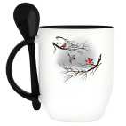 Кружка с ложкой