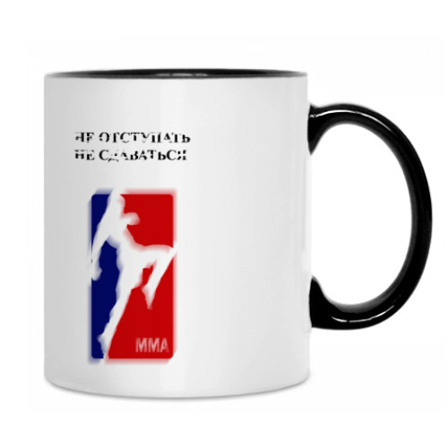 Кружка с принтом MMA