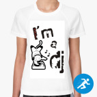 Женская спортивная футболка