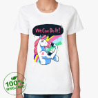 Женская футболка органик