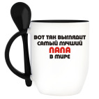Кружка с ложкой