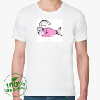 Мужская футболка органик