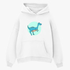 Толстовка худи оверсайз