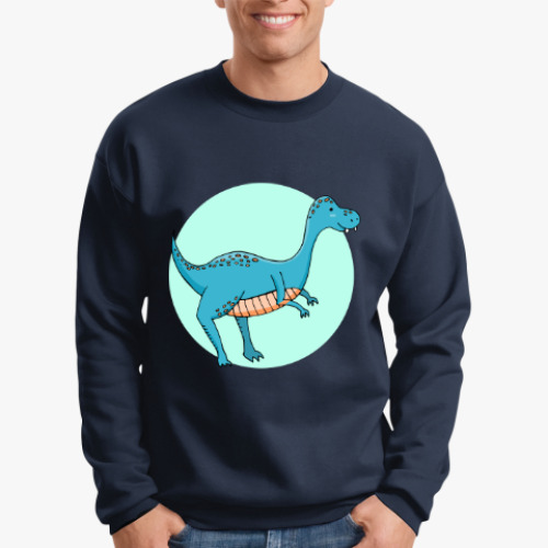 Свитшот с принтом Динозаврик