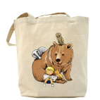 лесные звери и малыш читают