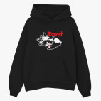 Толстовка худи оверсайз