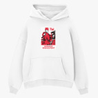 Толстовка худи оверсайз