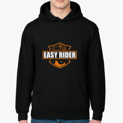 Толстовка худи с принтом Easy rider