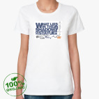 Женская футболка органик