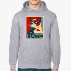 Толстовка худи Hate