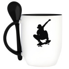 Кружка с ложкой