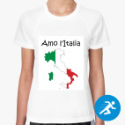 Женская спортивная футболка