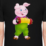 Поросенок с гармошкой