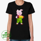 Женская футболка органик