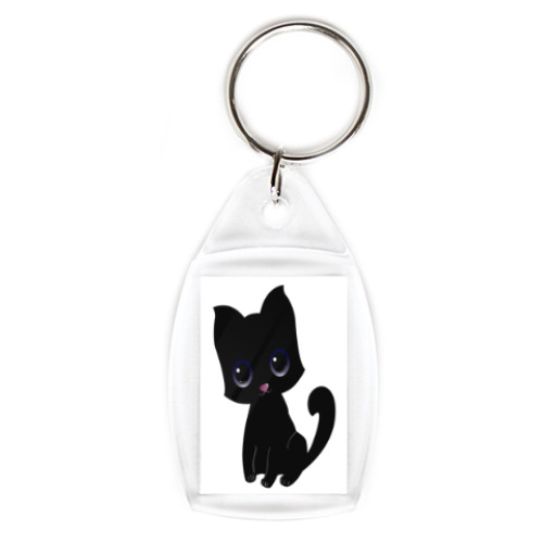 Брелок с принтом Kitten