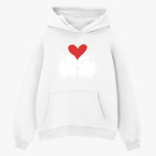 Толстовка худи оверсайз