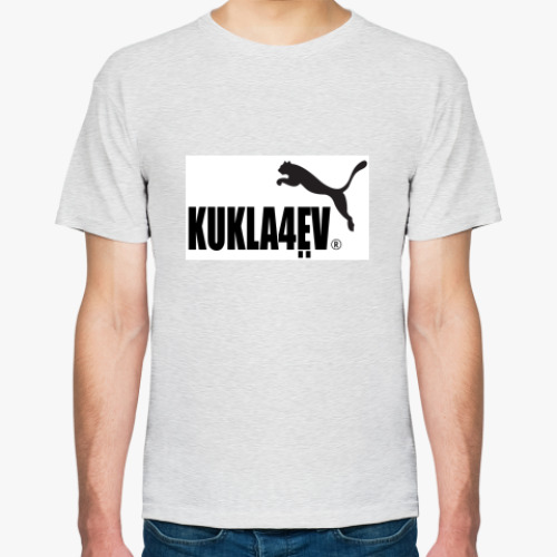 Футболка с принтом KUKLA4EV