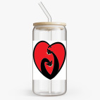 Банка с бамбуковой крышкой