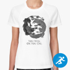 Женская спортивная футболка