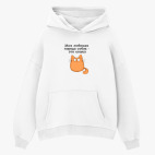 Толстовка худи оверсайз