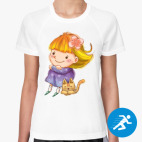 Женская спортивная футболка