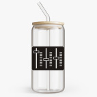 Банка с бамбуковой крышкой