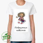 Женская футболка органик
