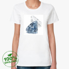 Женская футболка органик