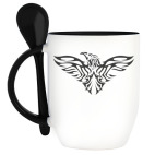 Кружка с ложкой