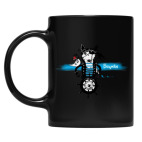 Кружка цветная UV-DTF