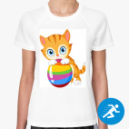 Женская спортивная футболка