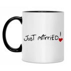 Кружка двухцветная