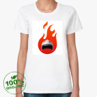 Женская футболка органик