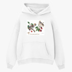 Толстовка худи оверсайз