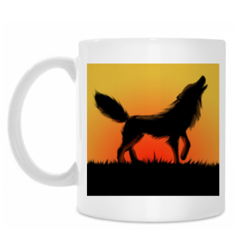 Кружка с принтом Вой