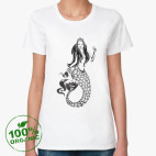 Женская футболка органик