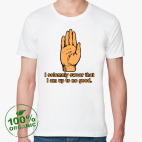 Мужская футболка органик