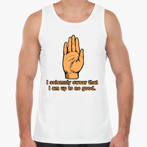 Майка с принтом Клятва