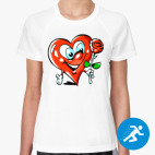 Женская спортивная футболка