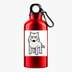 Металлическая бутылка 400 мл UV-DTF