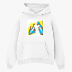 Толстовка худи оверсайз