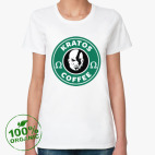 Женская футболка органик
