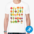 Мужская спортивная футболка